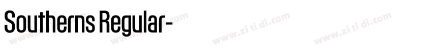 Southerns Regular字体转换 Southerns Regular字体转换